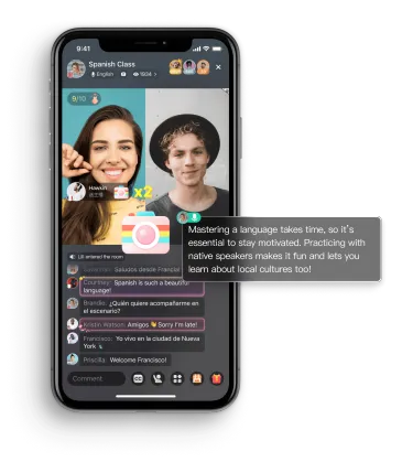 Connect in Real-time